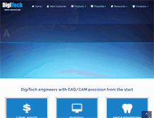 Tablet Screenshot of digitechlab.com